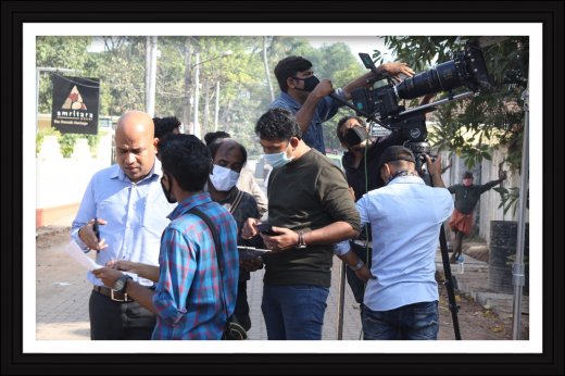 Rajesh Puthanpurayil directing Made In