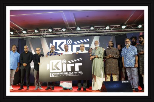 Rajesh Puthanpurayil at the LKIFF 2025 logo launch