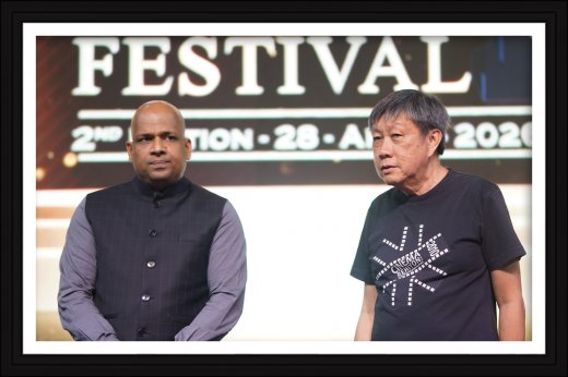 Rajesh Puthanpurayil with Philip Cheah