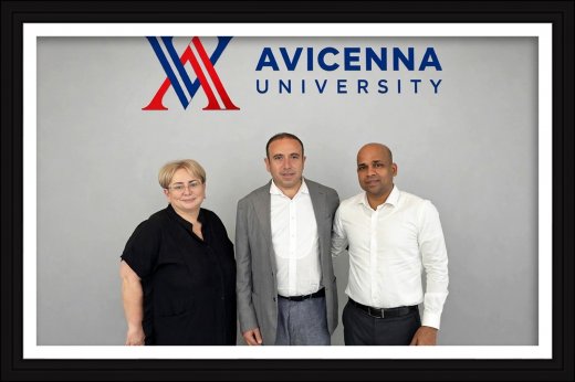 Rajesh Puthanpurayil visiting Avicenna Batumi University