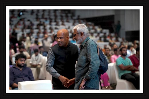 Rajesh Puthanpurayil coordinating an LKISFF event