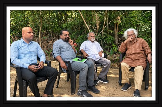 Rajesh Puthanpurayil at a film discussion